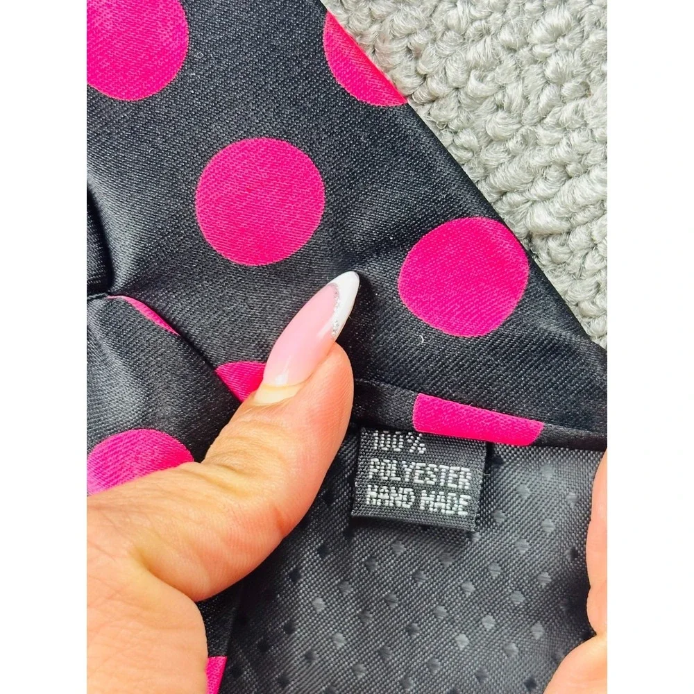 Good‎ USA Necktie Men Multi Color Handmade Polka Dot USA Made Business Formal